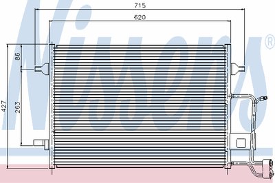 94922 NISSENS Конденсатор, кондиционер