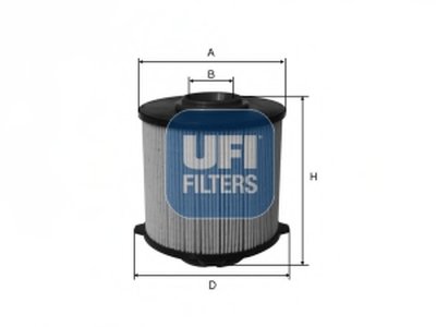 Топливный фильтр UFI купить