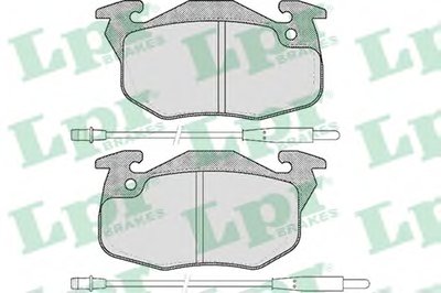 Комплект тормозных колодок, дисковый тормоз LPR купить