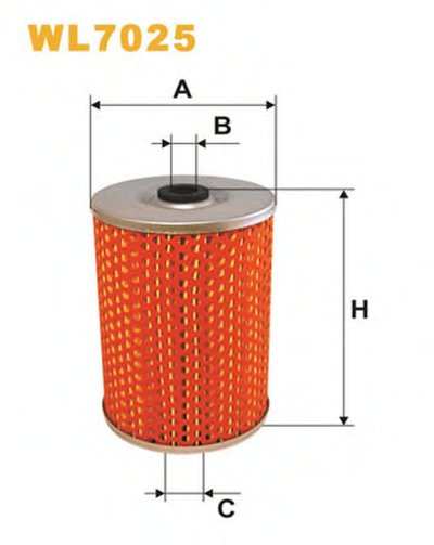 WL7025 WIX FILTERS Масляный фильтр