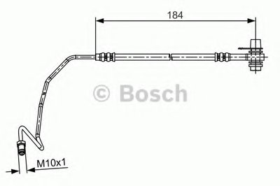 1987481534 BOSCH Тормозной шланг