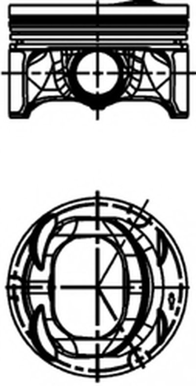 Поршень KOLBENSCHMIDT купить