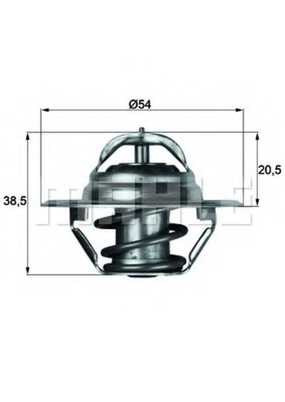 TX387D MAHLE ORIGINAL Термостат, охлаждающая жидкость