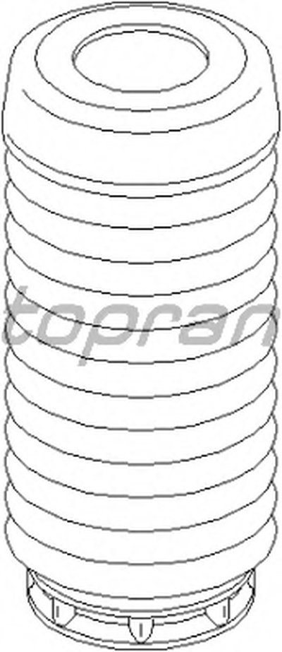302209 TOPRAN Защитный колпак / пыльник, амортизатор