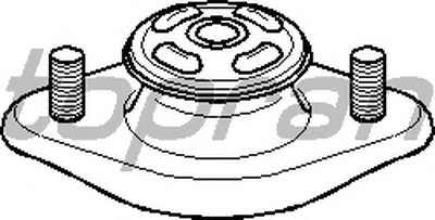 500031 TOPRAN Опора стойки амортизатора