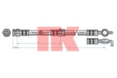 Тормозной шланг NK купить