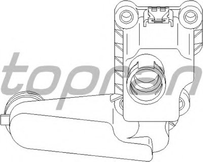 Клапан, отвода воздуха из картера TOPRAN купить