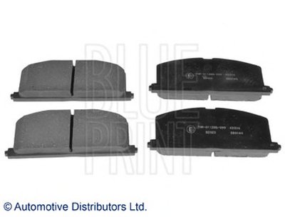 ADT34279 BLUE PRINT Комплект тормозных колодок, дисковый тормоз