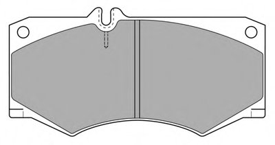 FBP0315 FREMAX Комплект тормозных колодок, дисковый тормоз