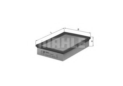 LX418 KNECHT Воздушный фильтр