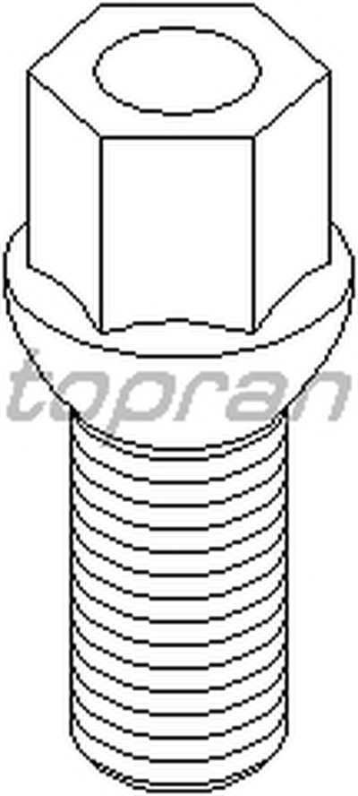 111477 TOPRAN Болт крепления колеса