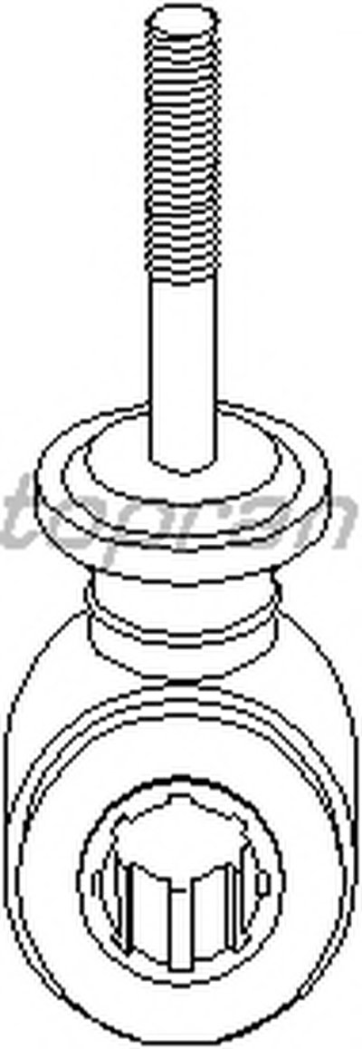 200464 TOPRAN Тяга / стойка, стабилизатор