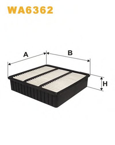 WA6362 WIX FILTERS Воздушный фильтр