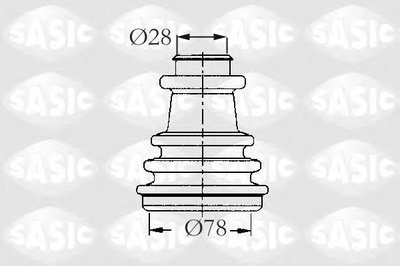 Комплект пылника, приводной вал SASIC купить