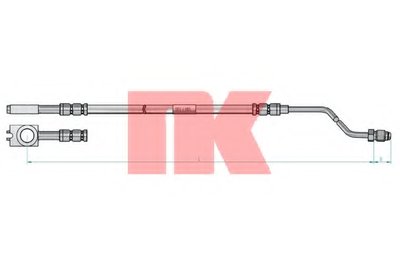 8547116 NK Тормозной шланг