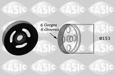 2150004 SASIC Ременный шкив, коленчатый вал