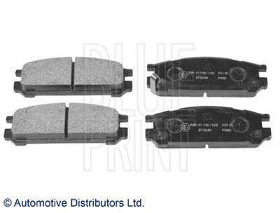 ADS74224 BLUE PRINT Комплект тормозных колодок, дисковый тормоз