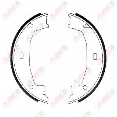 Комплект тормозных колодок, стояночная тормозная система ABE купить
