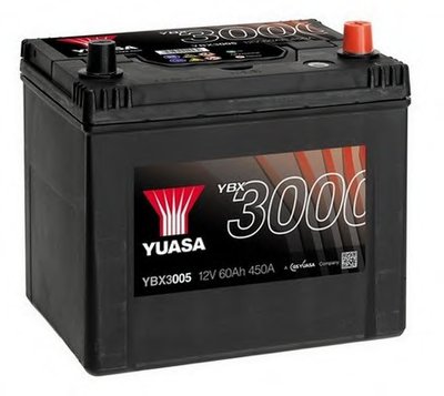 Стартерная аккумуляторная батарея YBX3000 SMF Batteries YUASA купить