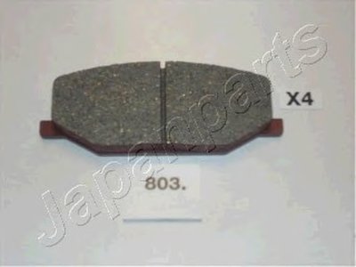 PA803AF JAPANPARTS Комплект тормозных колодок, дисковый тормоз