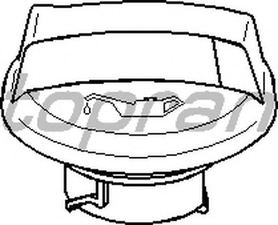 Крышка, заливная горловина TOPRAN купить