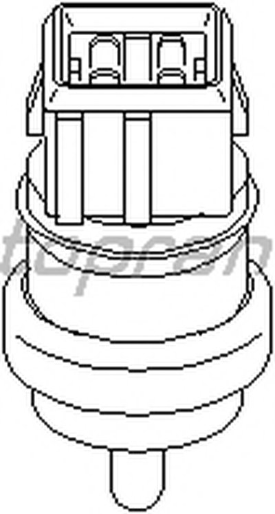 207063 TOPRAN Датчик, температура охлаждающей жидкости