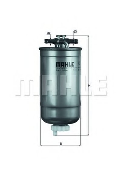 KL147D MAHLE ORIGINAL Топливный фильтр