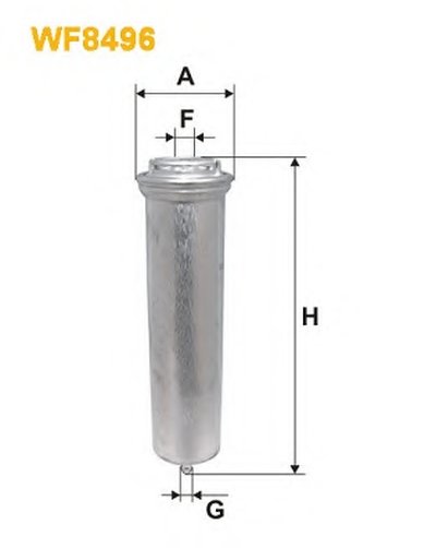 WF8496 WIX FILTERS Топливный фильтр