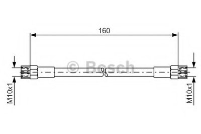 1987476220 BOSCH Тормозной шланг