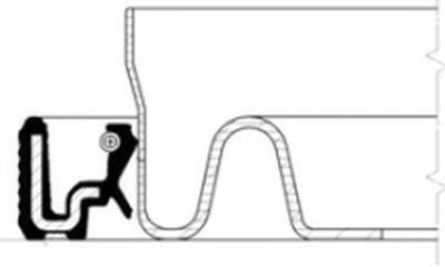 Уплотняющее кольцо, коленчатый вал CORTECO купить