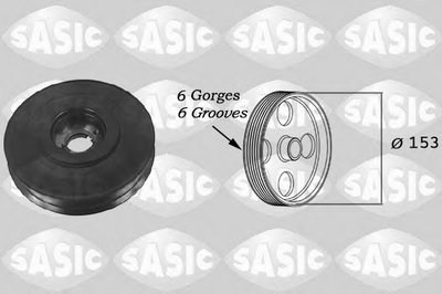 2150011 SASIC Ременный шкив, коленчатый вал