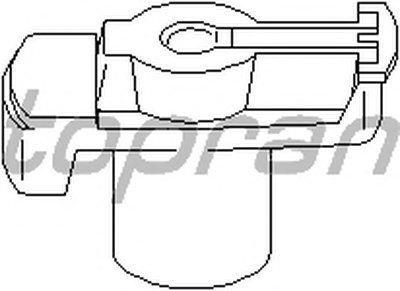 Бегунок распределителя зажигания TOPRAN купить
