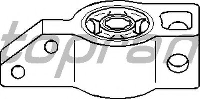 111021 TOPRAN Подвеска, рычаг независимой подвески колеса