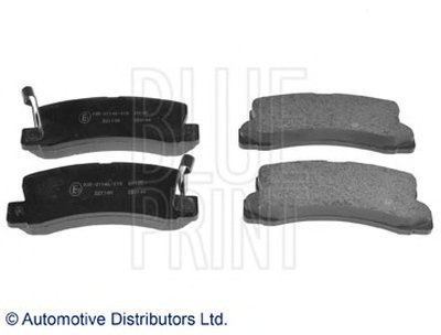 ADT34284 BLUE PRINT Комплект тормозных колодок, дисковый тормоз