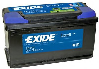 EB950 EXIDE Стартерная аккумуляторная батарея; Стартерная аккумуляторная батарея