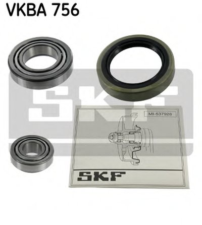 VKBA756 SKF Комплект подшипника ступицы колеса