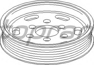 Ременный шкив, насос гидроусилителя TOPRAN купить