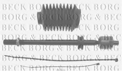 BTR4903K BORG & BECK Осевой шарнир, рулевая тяга