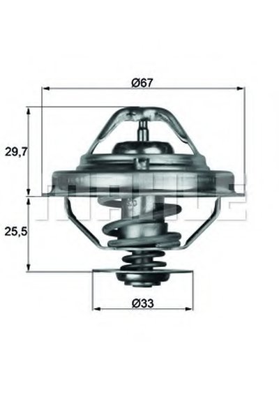 TX3880D MAHLE ORIGINAL Термостат, охлаждающая жидкость