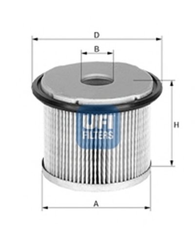 2667600 UFI Топливный фильтр