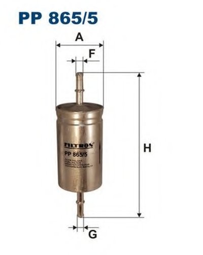 PP8655 FILTRON Топливный фильтр