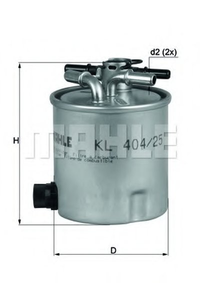 KL40425 KNECHT Топливный фильтр