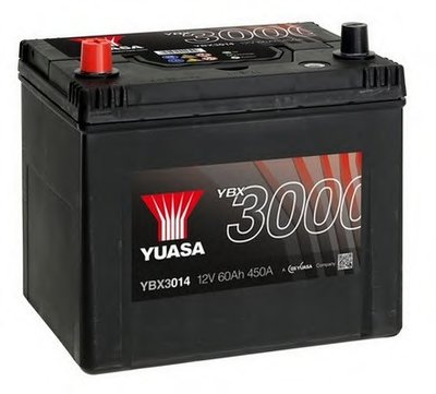 Стартерная аккумуляторная батарея YBX3000 SMF Batteries YUASA купить