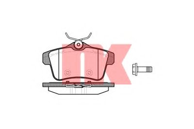 Комплект тормозных колодок, дисковый тормоз NK купить