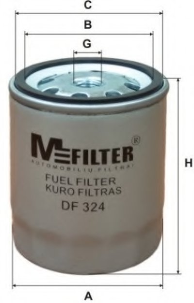 DF324 MFILTER Топливный фильтр