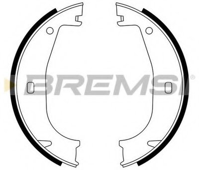 Комплект тормозных колодок, стояночная тормозная система BREMSI купить