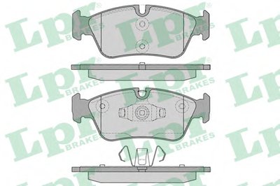 05P1250 LPR Комплект тормозных колодок, дисковый тормоз