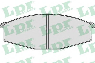 05P289 LPR Комплект тормозных колодок, дисковый тормоз