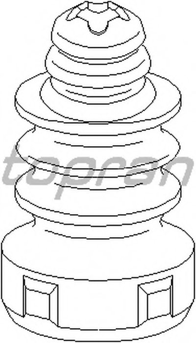 111031 TOPRAN Буфер, амортизация