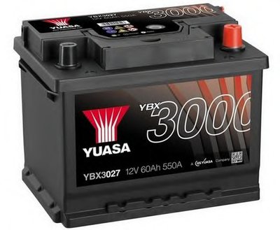 Стартерная аккумуляторная батарея YBX3000 SMF Batteries YUASA купить